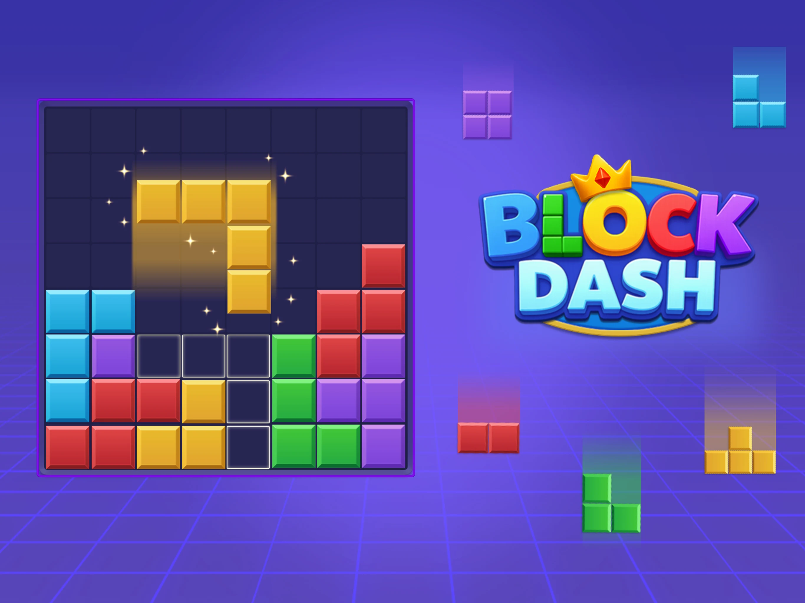 Block Dash® Color Block Puzzle screenshot