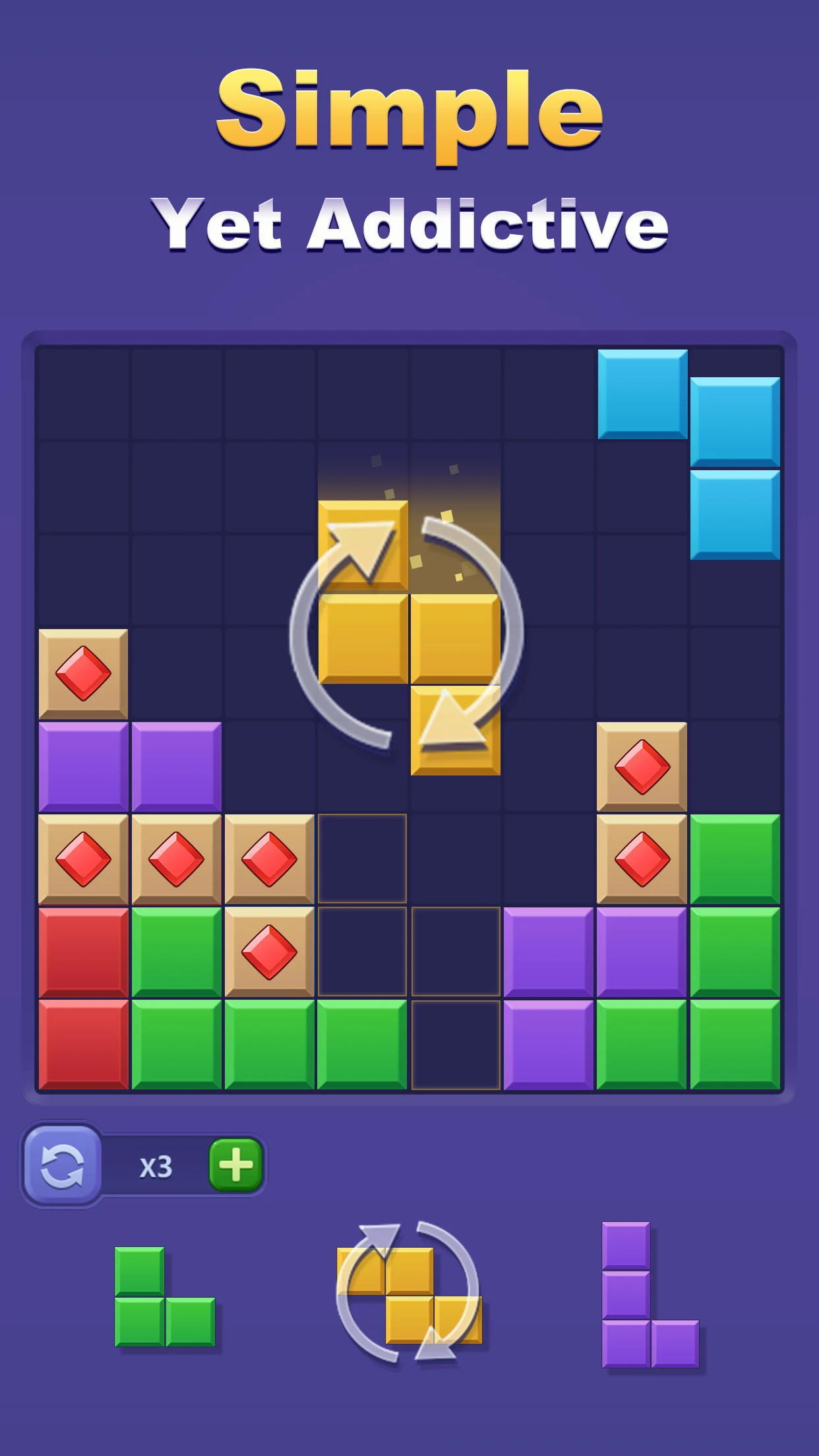 Block Dash® Color Block Puzzle screenshot